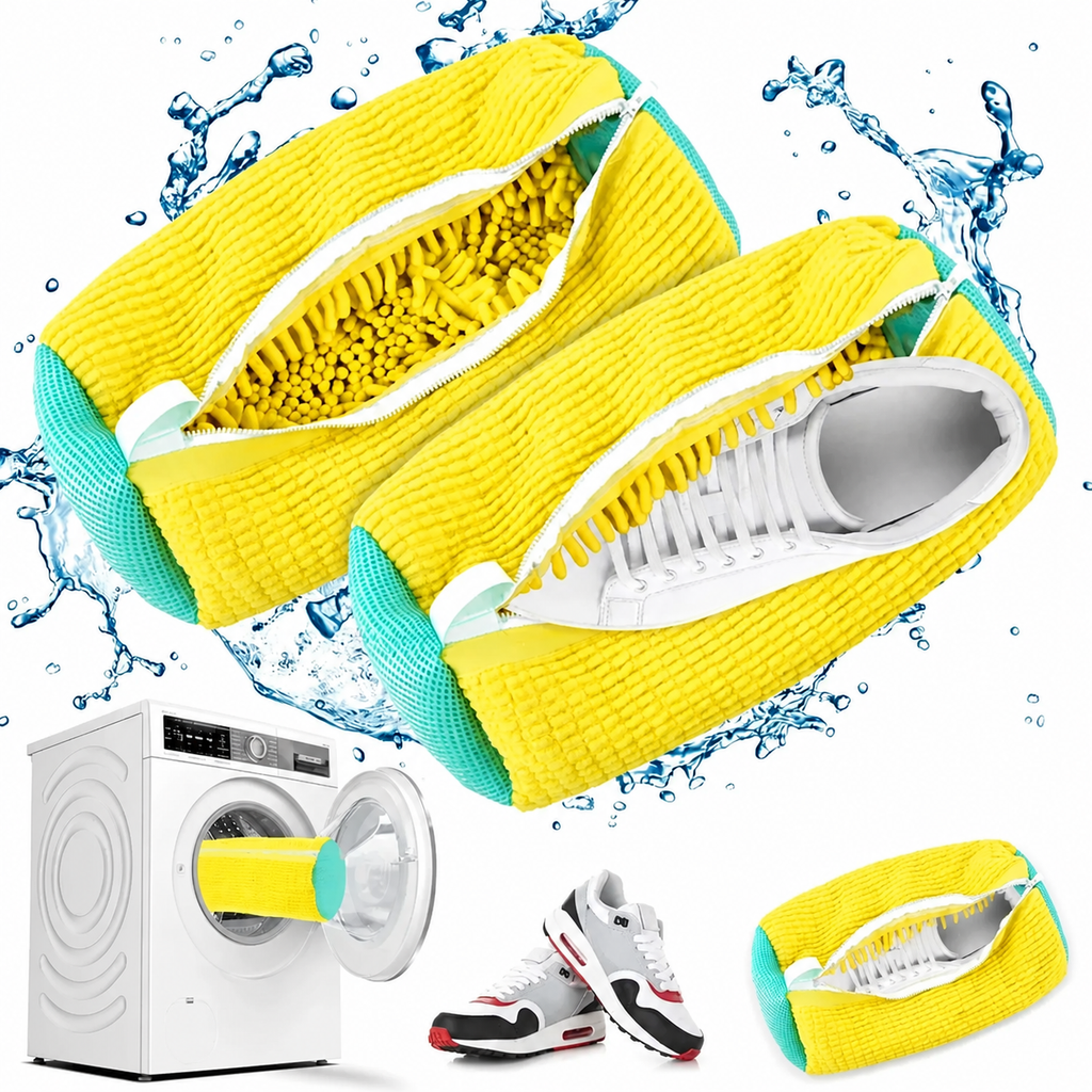 SoleNest Padded Shoe Washing Bag