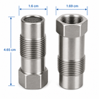 M18 × 1.5 Oxygen Sensor Adapters – 2-Piece Set