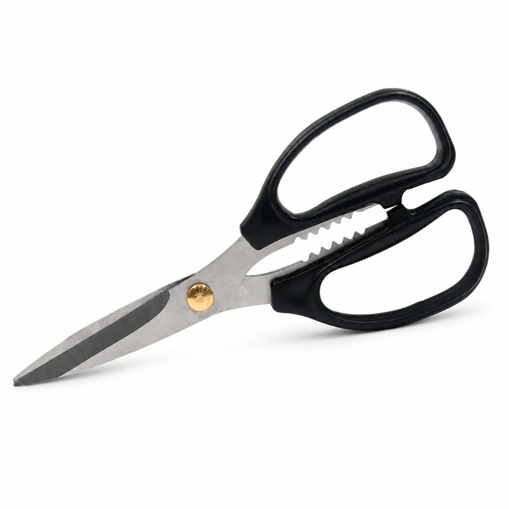 Stainless Steel Kitchen Shears with Plastic Handles