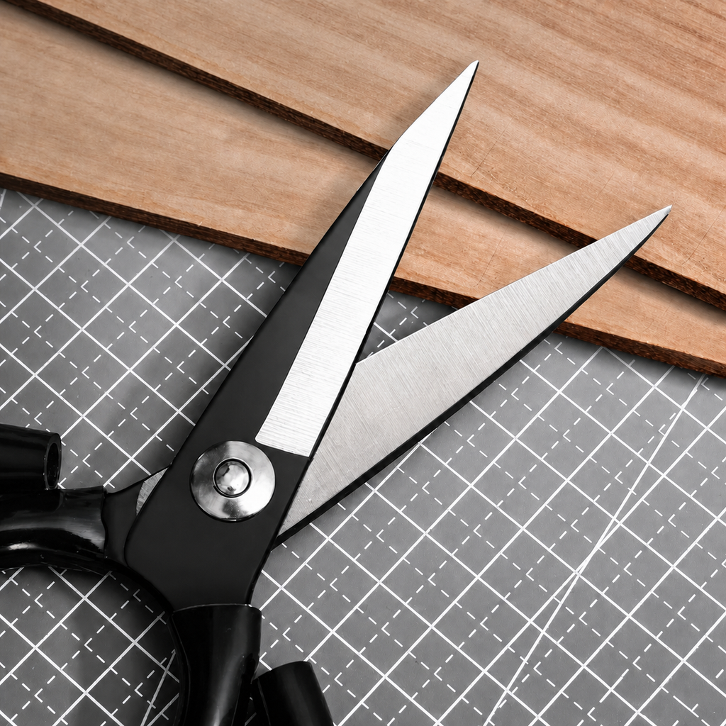 Stainless Steel Kitchen Shears with Plastic Handles