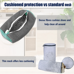 SoleNest Padded Shoe Washing Bag