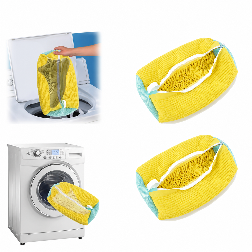 SoleNest Padded Shoe Washing Bag