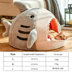 Portable Enclosed Cotton Pet Bed – product image 6