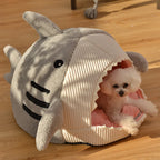 Portable Enclosed Cotton Pet Bed – product image 5