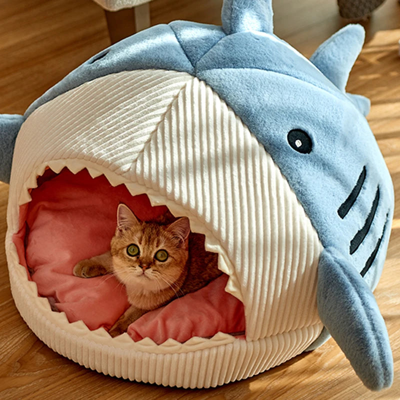 Portable Enclosed Cotton Pet Bed – product image 4