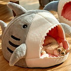 Portable Enclosed Cotton Pet Bed – product image 7