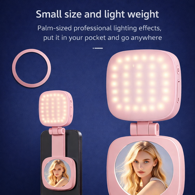 Mira Selfie Ring Light | Magnetic, Adjustable Brightness for Phone