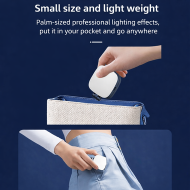 Mira Selfie Ring Light | Magnetic, Adjustable Brightness for Phone