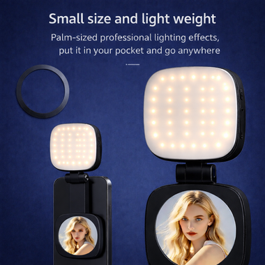 Mira Selfie Ring Light | Magnetic, Adjustable Brightness for Phone