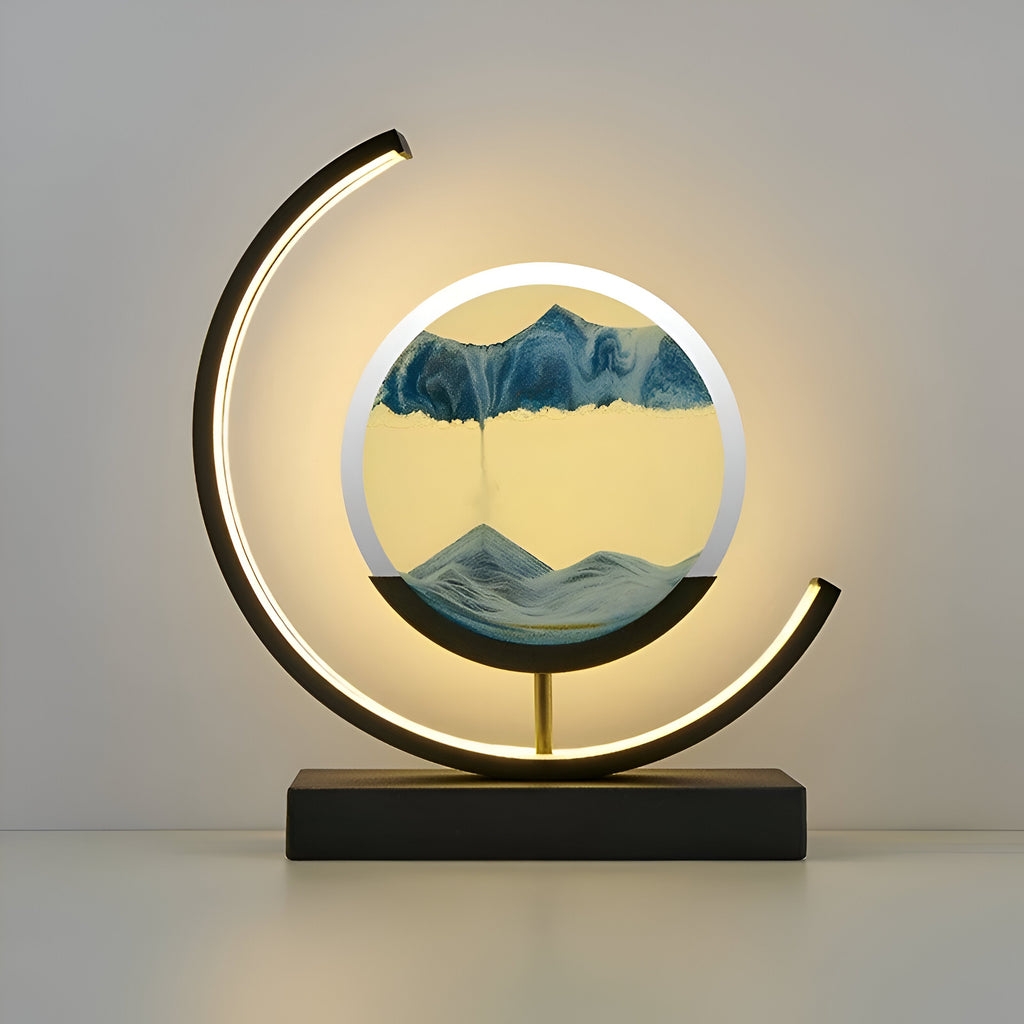 Sand Glow Calming Sand Art LED Lamp With Remote Control – product image 5