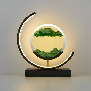 Sand Glow Calming Sand Art LED Lamp With Remote Control