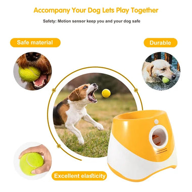Automatic Dog Ball Launcher for Active Play and Hands Free Exercise