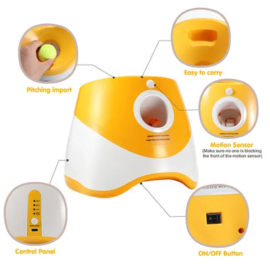 Automatic Dog Ball Launcher for Active Play and Hands Free Exercise
