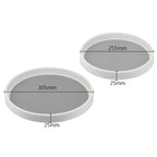 Calivara Orbit Tiered Kitchen Turntable Organizer with Dual Storage Levels