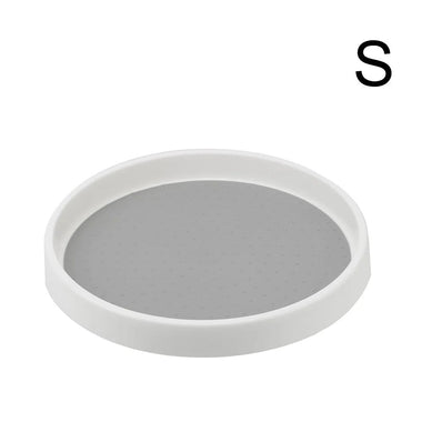 Calivara™ Orbit Tiered Kitchen Turntable Organizer with Dual Storage Levels