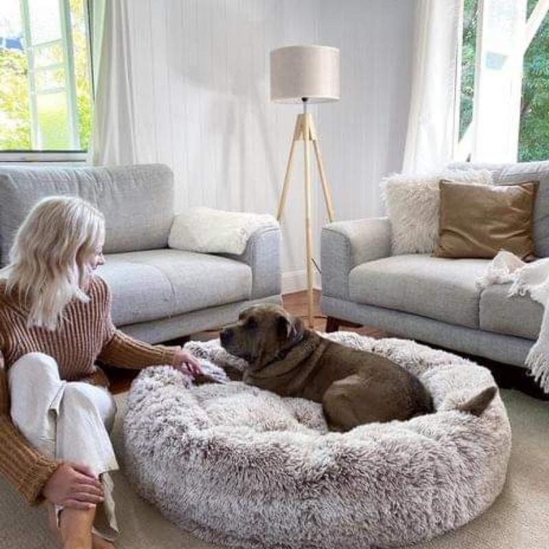 CalmaCloud Luxury Calming Dog Bed