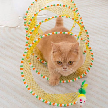 Cat Hunting Toys – Collapsible Interactive Tunnel Toy