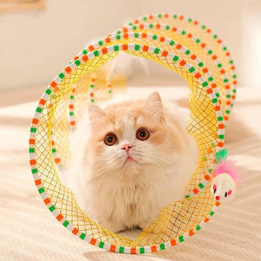 Cat Hunting Toys – Collapsible Interactive Tunnel Toy