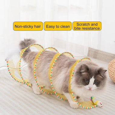 Cat Hunting Toys – Collapsible Interactive Tunnel Toy