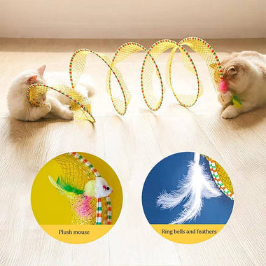 Cat Hunting Toys – Collapsible Interactive Tunnel Toy