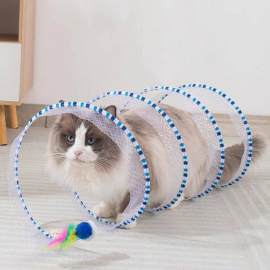 Cat Hunting Toys – Collapsible Interactive Tunnel Toy