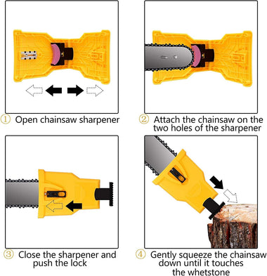 Chainsaw Teeth Sharpener for Fast and Precise Chain Sharpening