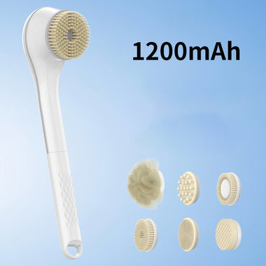 Electric Long Handle Exfoliating Bath Brush 0