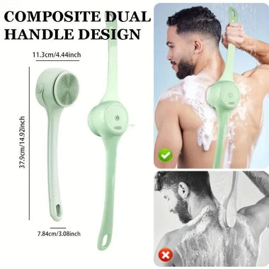 Electric Long Handle Exfoliating Bath Brush 2