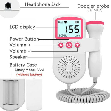 Fetal Heart Doppler Monitor for Pregnancy