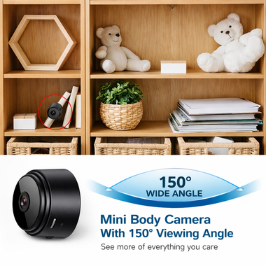 Full HD Magnetic WiFi Mini Camera for Home Security Monitoring