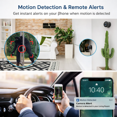 Full HD Magnetic WiFi Mini Camera for Home Security Monitoring