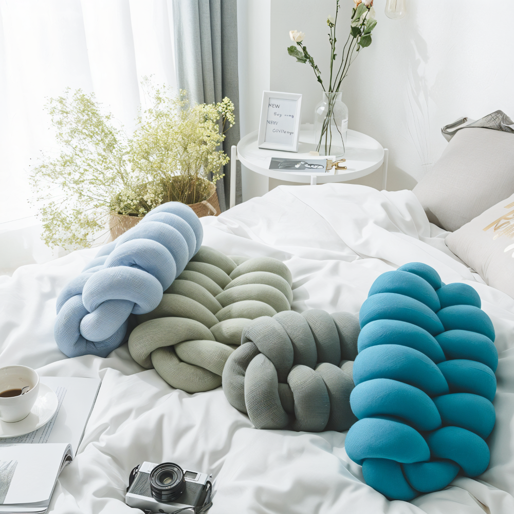 LumaWeave Cloudform Knitted Accent Pillow