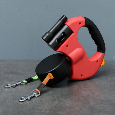No-Tangle Dual Dog Leash™ | Walk 2 Dogs With Ease