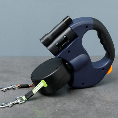 No-Tangle Dual Dog Leash™ | Walk 2 Dogs With Ease