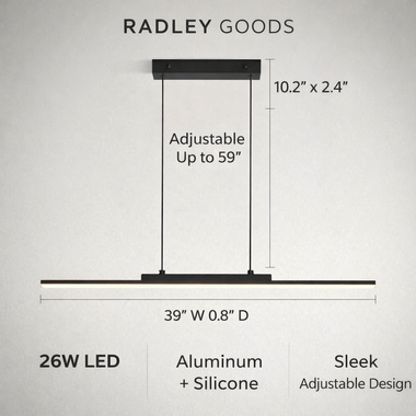 Noctyra Line Pendant Light