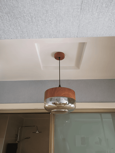 Nordic Gleam Warm Glass Pendant Light For Modern Cozy Interiors