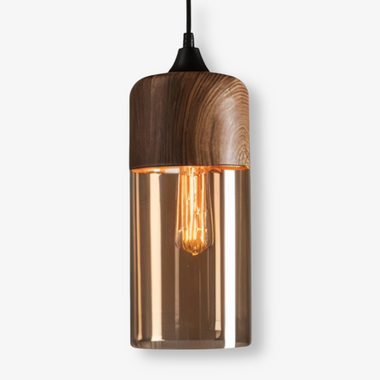 Nordic Gleam Warm Glass Pendant Light For Modern Cozy Interiors