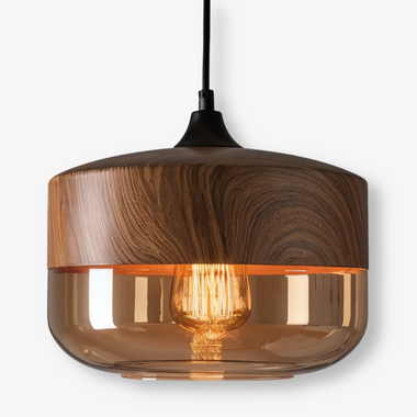 Nordic Gleam Warm Glass Pendant Light For Modern Cozy Interiors