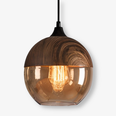 Nordic Gleam Warm Glass Pendant Light For Modern Cozy Interiors
