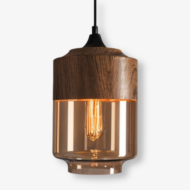Nordic Gleam Warm Glass Pendant Light For Modern Cozy Interiors