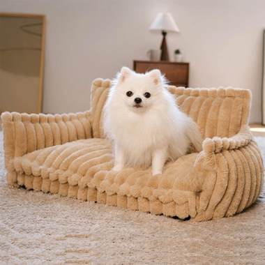 Orthopedic Dog Bed with Memory Foam Plush Washable Cover
