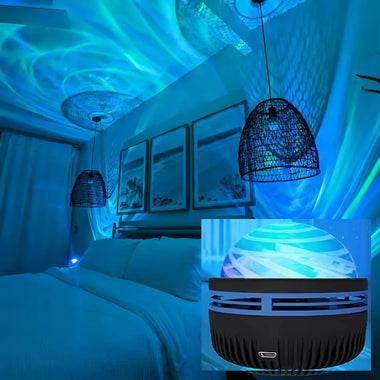 Radley Goods AuroraSphere LED Galaxy Projector Light