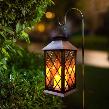 Radley Goods EverGlow Solar Hanging Garden Lantern