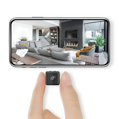 Sentriqo PulseView Compact Wireless WiFi Security Camera with 1080P HD Live Streaming