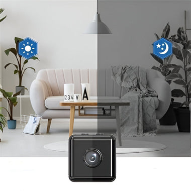 Sentriqo PulseView Compact Wireless WiFi Security Camera with 1080P HD Live Streaming