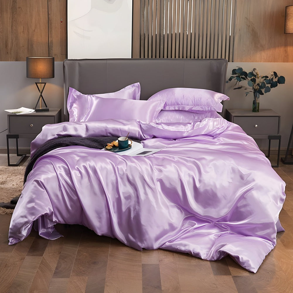 Silkenora Drift Rayon Satin Duvet Cover Set – product image 7