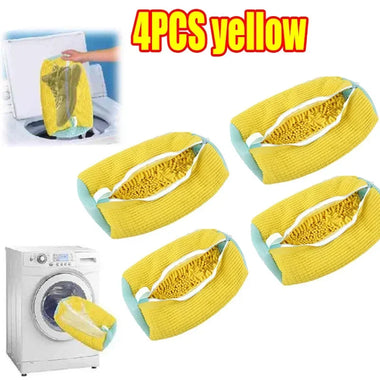SoleNest CloudShield Machine Washable Shoe Care Bag with Cushion Fiber Lining