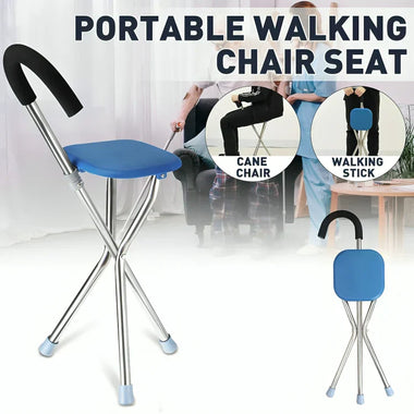 StrideRest PivotPro Walking Cane Seat