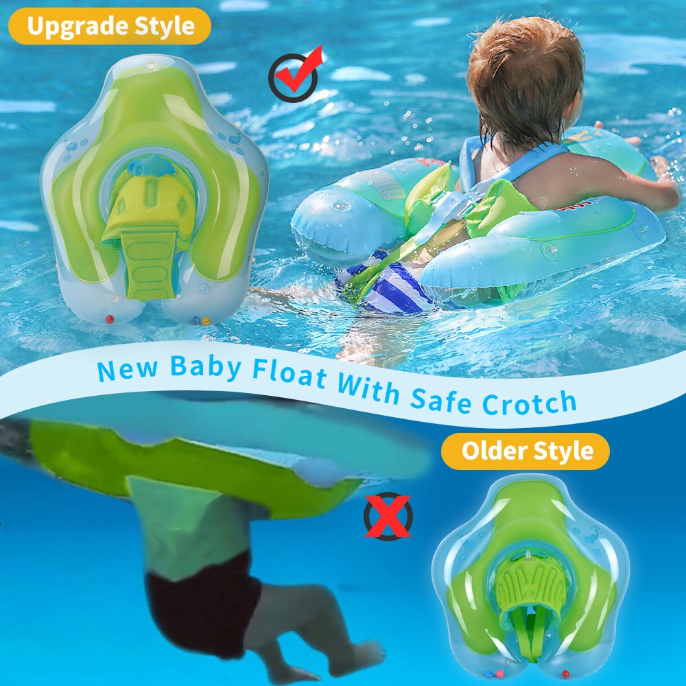 SunNest Drift Baby Swim Float with Canopy