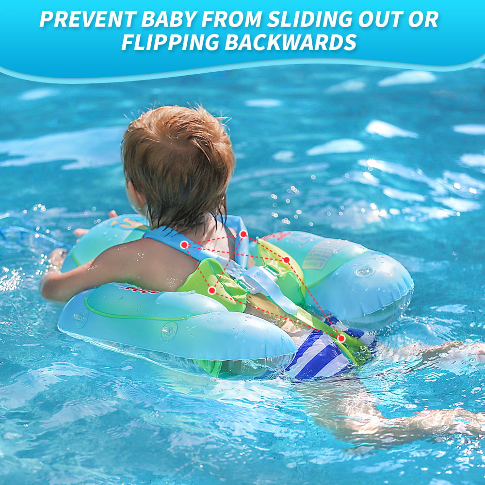 SunNest Drift Baby Swim Float with Canopy